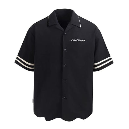 STK Vintage Piped Cuban Collar Shirt