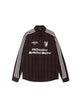 ACHOCK Striped Patchwork Long-sleeved Shirt