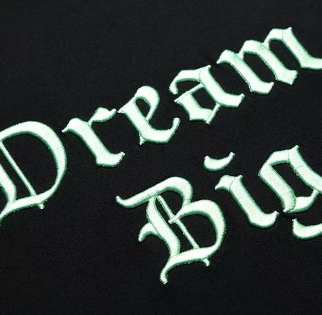 AFGK Big Dreamer Lettering Embroidered T-shirt